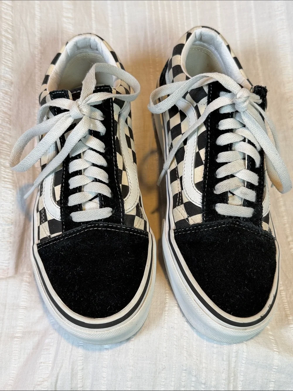 Vans Knu Skool Checkerboard Skate Shoes Sneakers Men’s 6.5 Women’s 8 Unisex